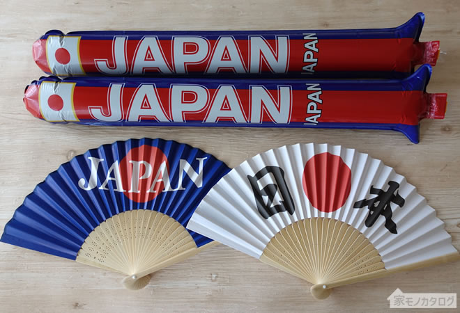 100均のJAPAN・日本応援グッズ商品一覧画像