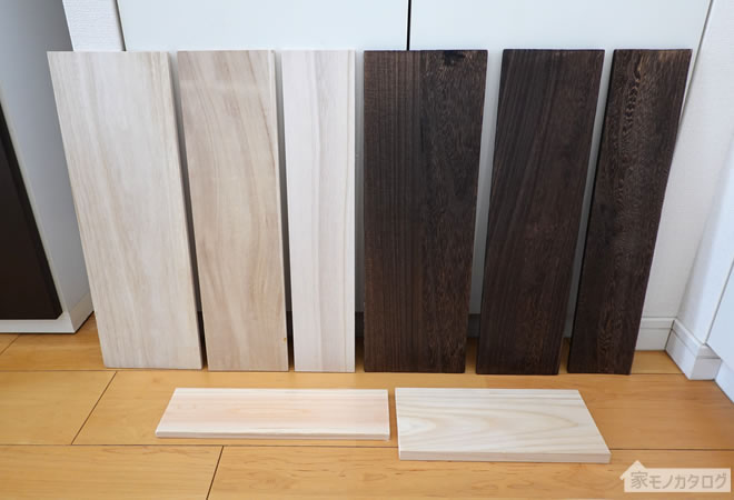 100均セリアの木板の商品一覧画像