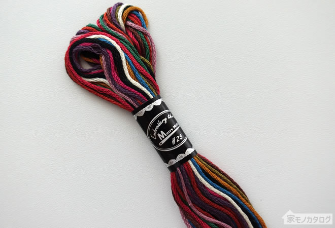 セリアの刺繍糸・クラシックカラーの画像