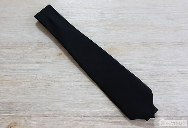 キャンドゥの礼装用黒色ネクタイの画像
