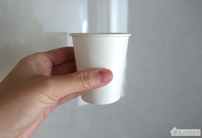 ダイソーのペーパーカップ約150mlの画像