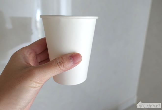 ダイソーのペーパーカップ約275mlの画像