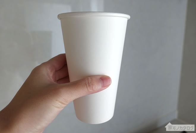 ダイソーのペーパーカップ約540mlの画像