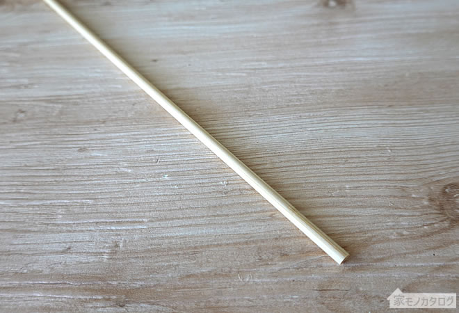 セリアで売っている竹ひご・太さ直径4mmの画像